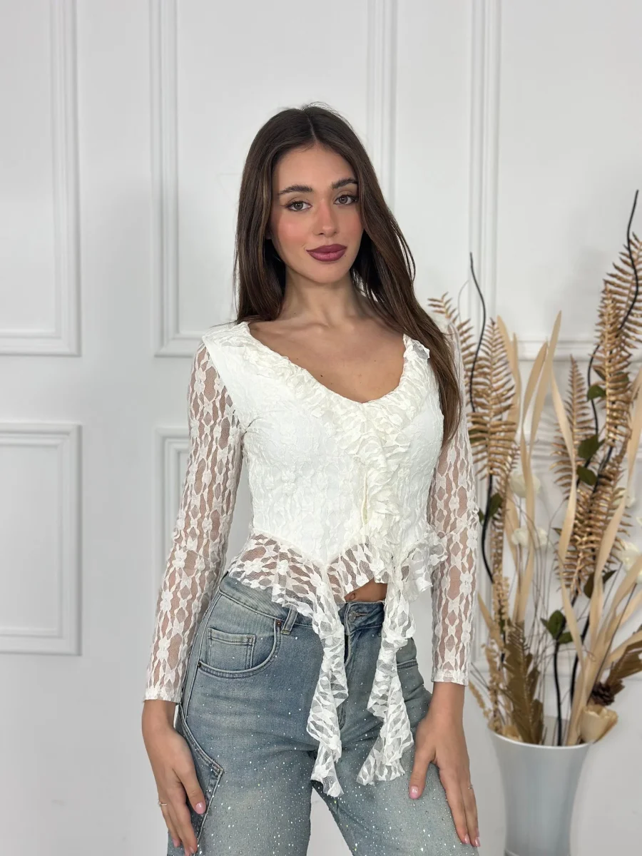 Maglia Rouches GIA6379 - immagine 7