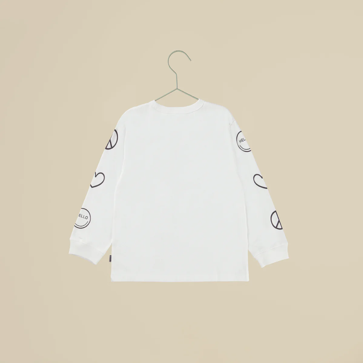 T-shirt maniche lunge PeaceLoveSmile - immagine 4