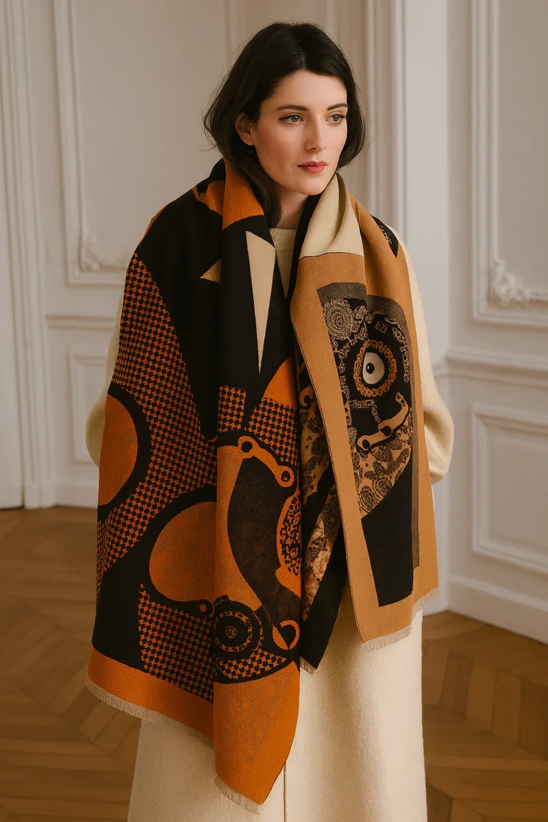 Sciarpa invernale Donna Opera | La Parisienne - immagine 3