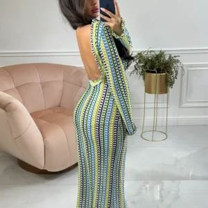 Long Dress Multicolor