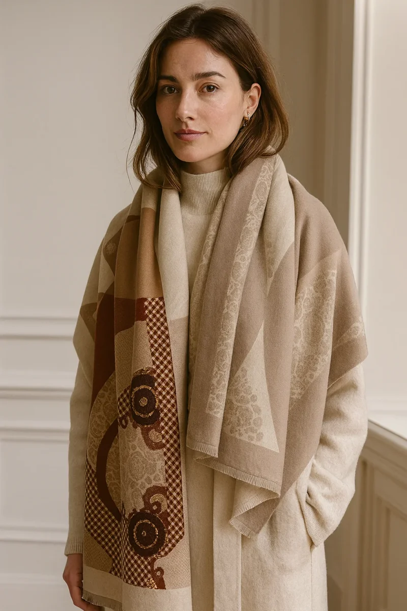 Sciarpa invernale Donna Opera | La Parisienne - immagine 4