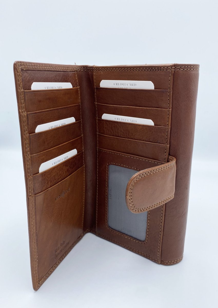 Portafogli donna in pelle I Medici Firenze - immagine 5