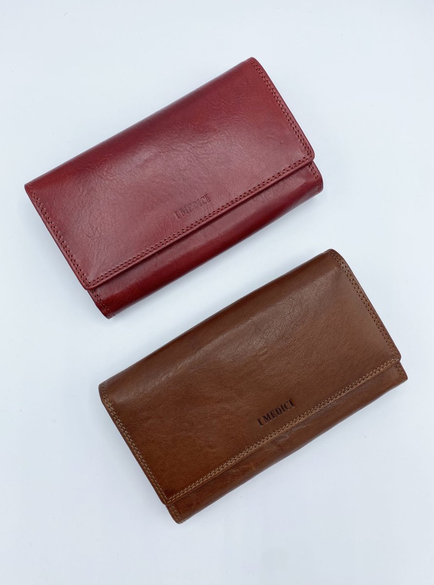 Portafogli donna in pelle I Medici Firenze - immagine 3