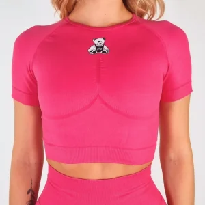 CROP TOP EVOLUTION MAGENTA
