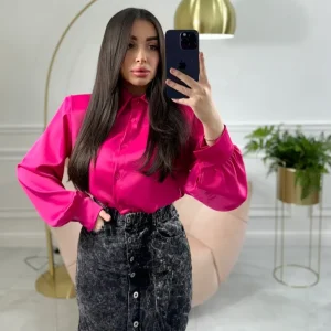 Camicia con maxi spallina