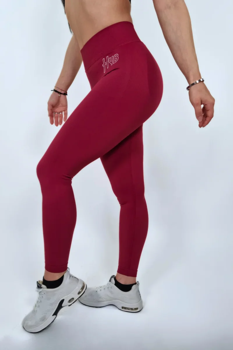 LEGGINGS LIBERTY BORDEAUX - immagine 7