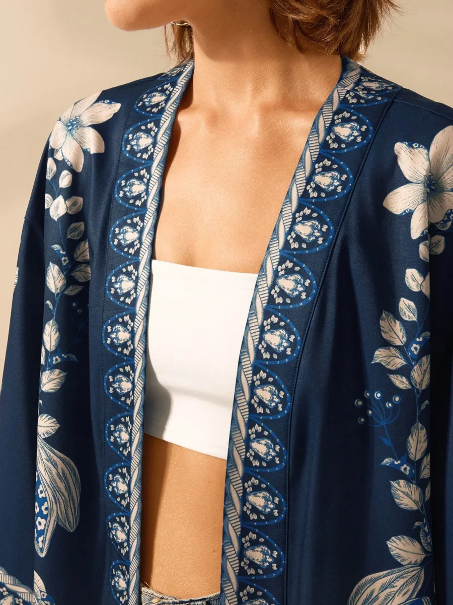 Kimono Ample Manica Lunga | La Parisienne - immagine 7