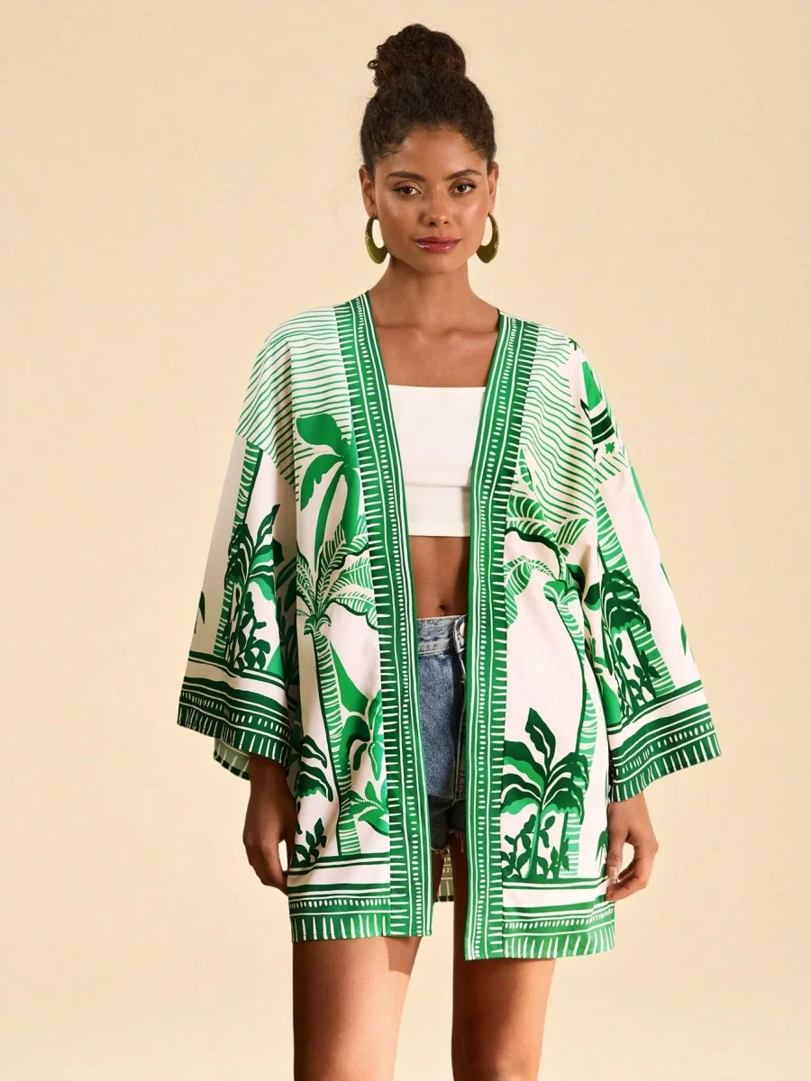 Kimono Ample Manica Lunga | La Parisienne - immagine 4