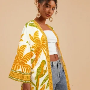 Kimono Ample Manica Lunga | La Parisienne