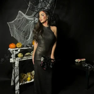 Long dress Golden by Lumina