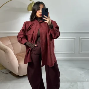 Camicia con cappuccio