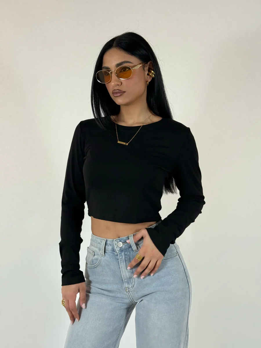 Maglia Crop Basic - immagine 6