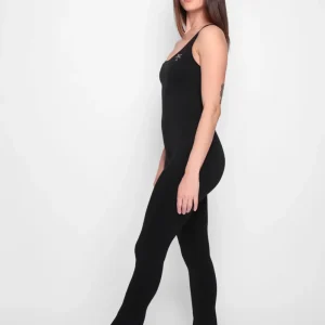 Jumpsuit lunga a zampa Leila