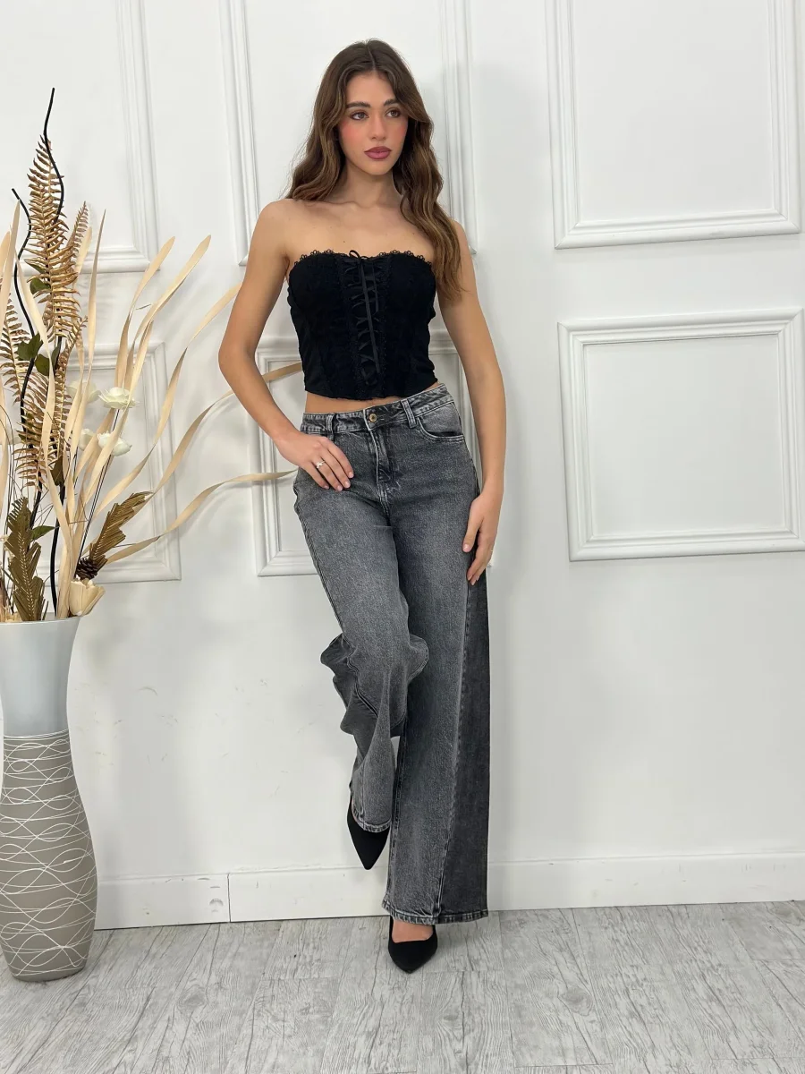 Jeans Palazzo D5587 - immagine 6