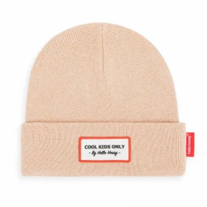 Cappellino in cotone Cool Kids color rosa nude