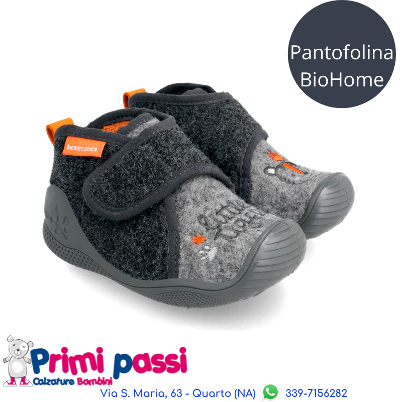 Pantofolina Tigre Grigia - immagine 2