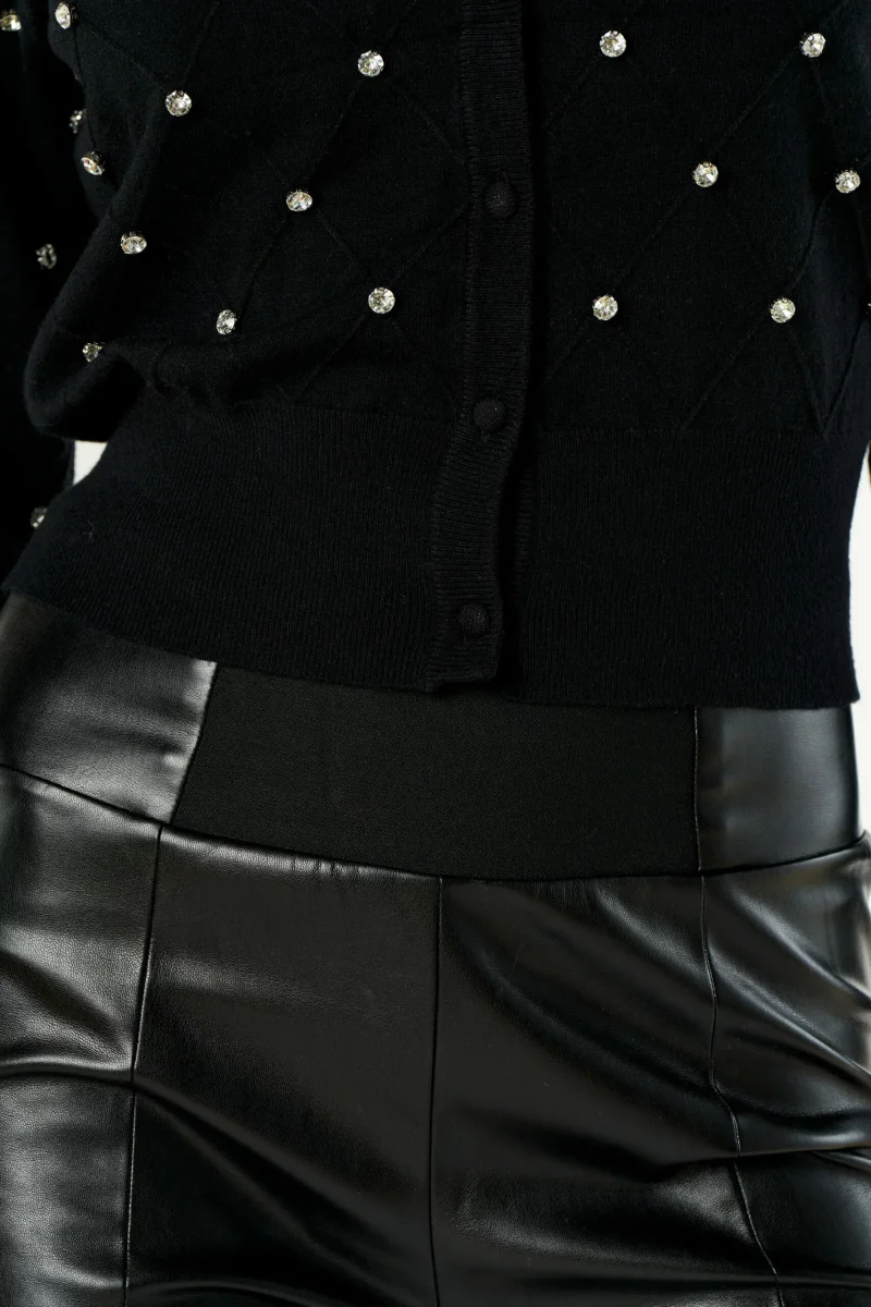 LEGGINGS PUNTO MILANO NO SECRETS - immagine 4