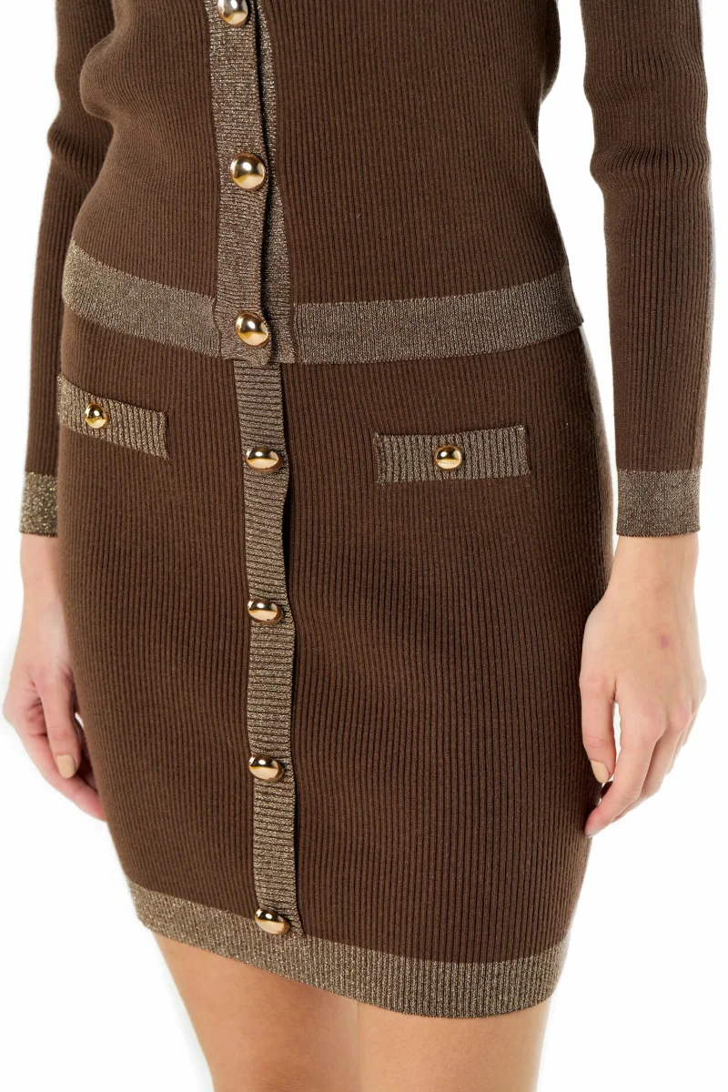 GONNA MINI MAGLIA E BOTTONI NO SECRETS - immagine 2