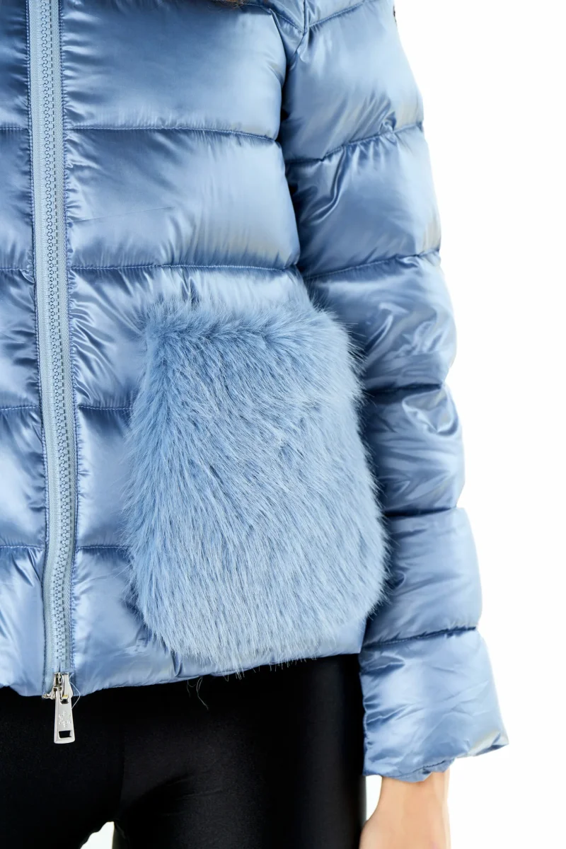 PIUMINO TASCHE PELO NO SECRETS - immagine 4