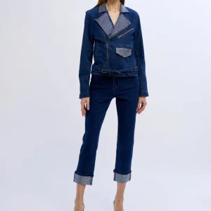 JEANS RISVOLTO DIAMANTI NO SECRETS