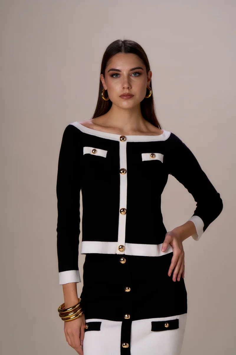 MAGLIA CONTRASTI SPALLE FUORI NO SECRETS