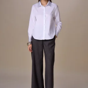 CAMICIA DIAMANTI COLLO E POLSI NO SECRETS