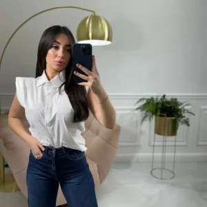 Camicia con spallina (Nera)