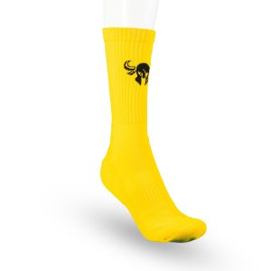 Calze Unisex Gialle “Pat, I Can’t Quit”