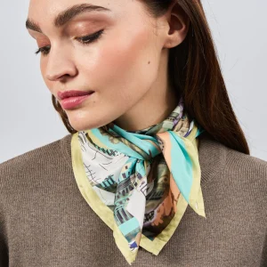 Sciarpa 100% seta Signature | La Parisienne