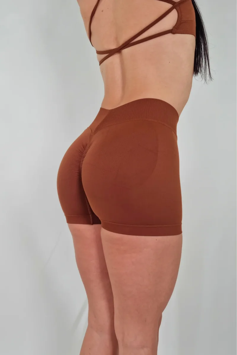 SHORTS LIBERTY SUMMER MARRONE - immagine 2