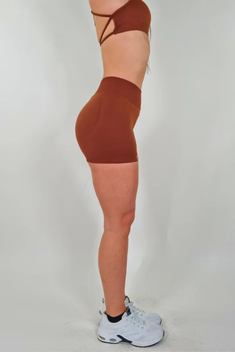 SHORTS LIBERTY SUMMER MARRONE - immagine 3