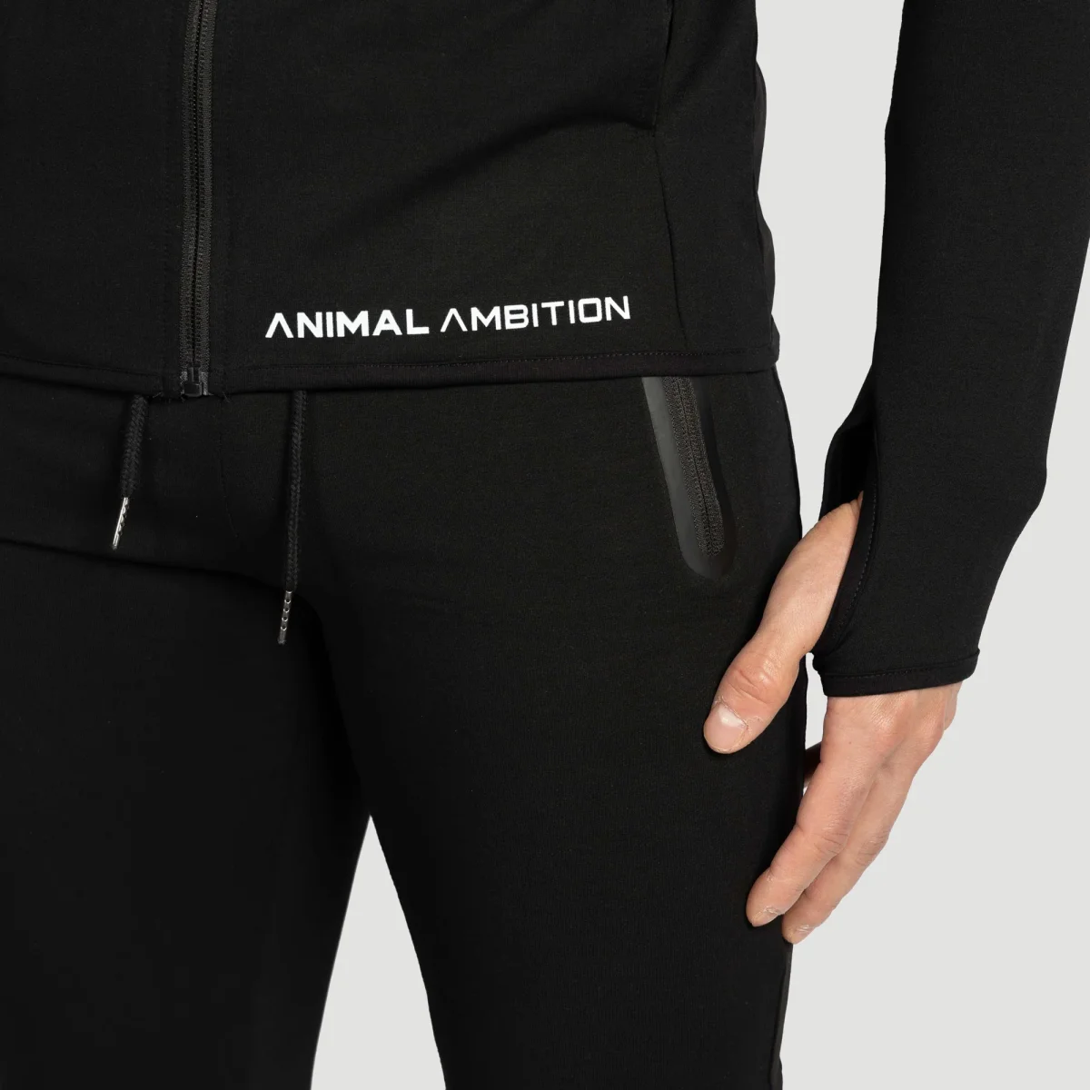 FELPA UOMO DENVER - NERO - immagine 5