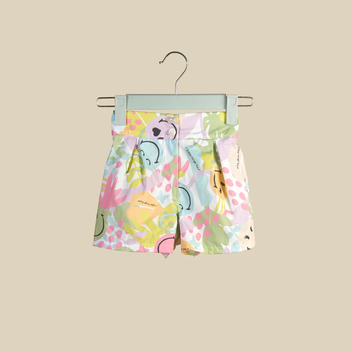 Shorts in cotone fantasia Smile multicolor - immagine 2
