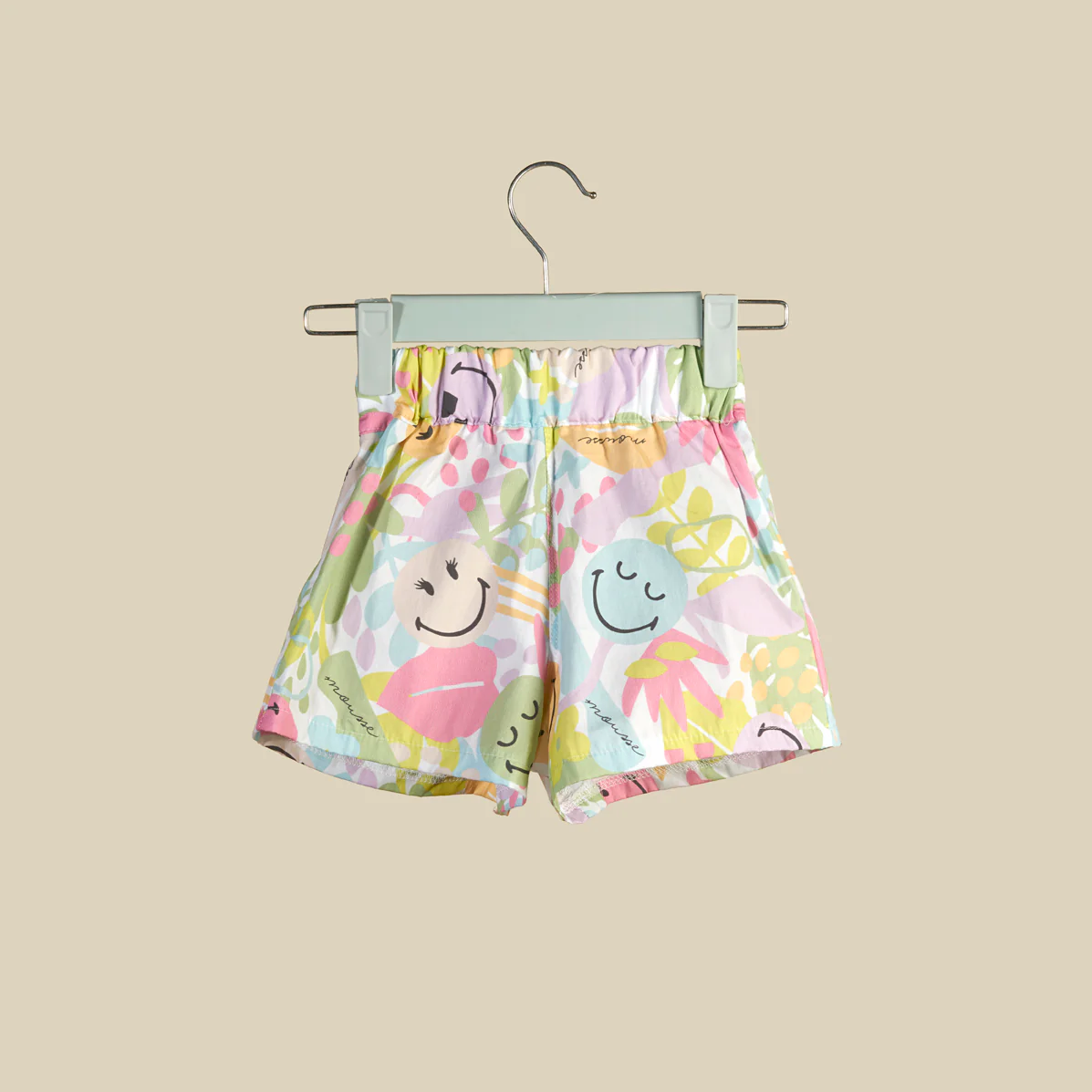 Shorts in cotone fantasia Smile multicolor - immagine 3