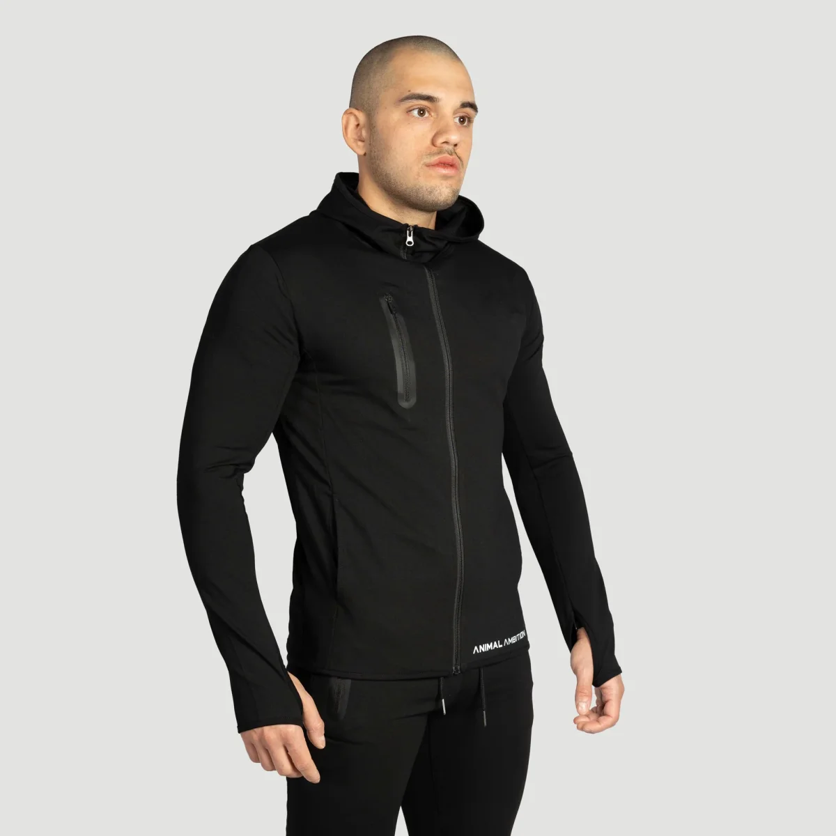 FELPA UOMO DENVER - NERO - immagine 3