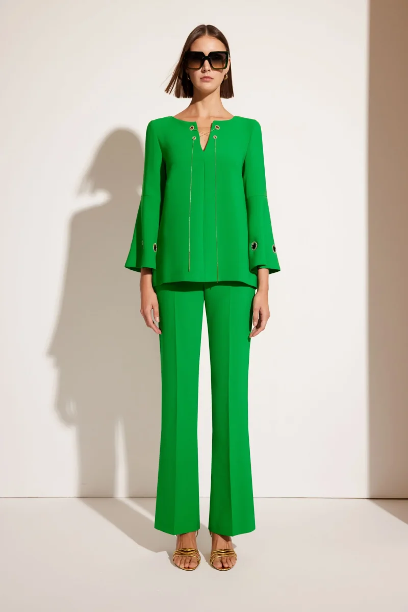 COMPLETO BLUSA PANTALONE CARLA RUIZ - immagine 4