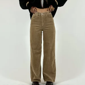 Pantalone Velluto Biscotto