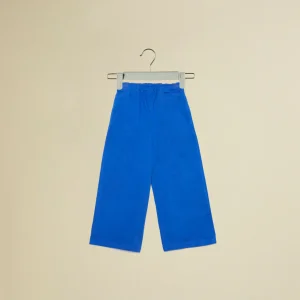 Pantalone palazzo blu elettrico