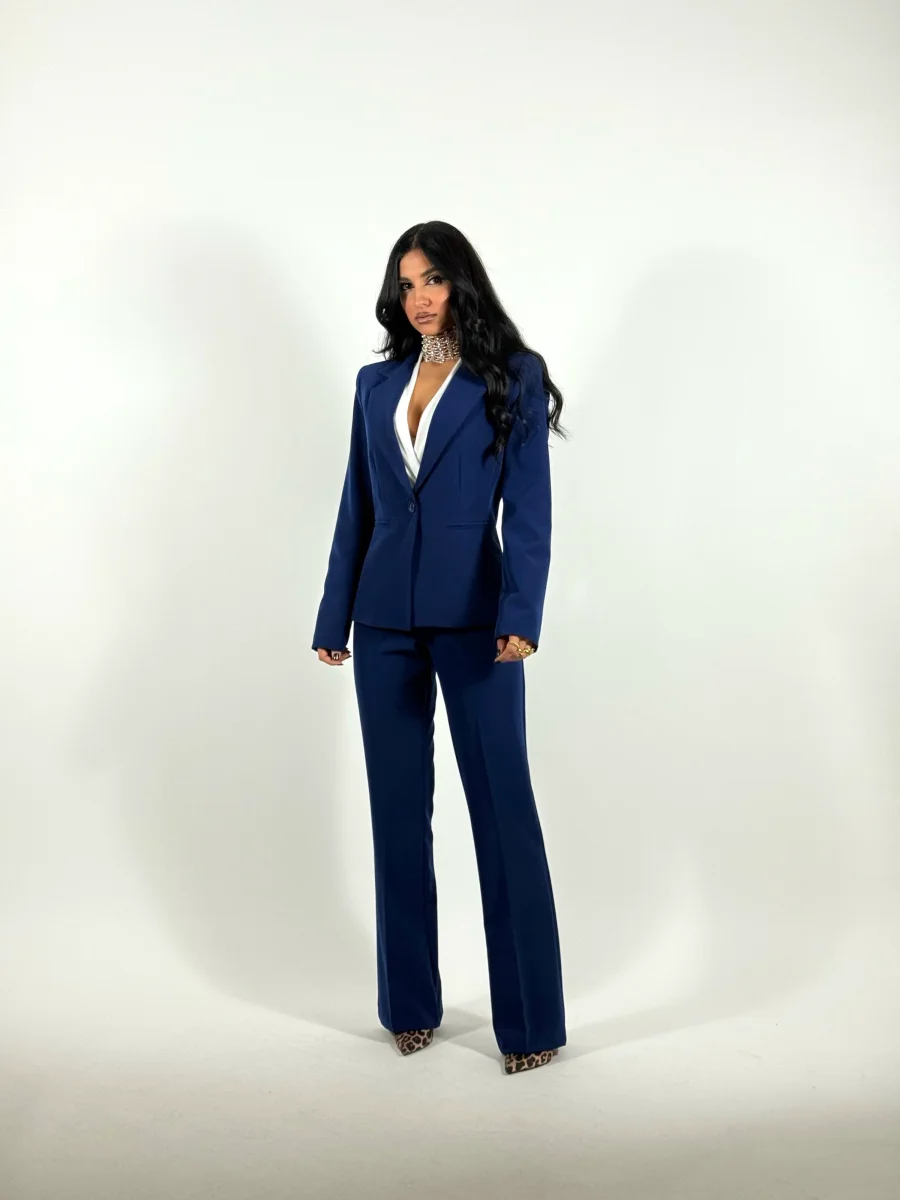 Tailleur Parigi Blu Royal