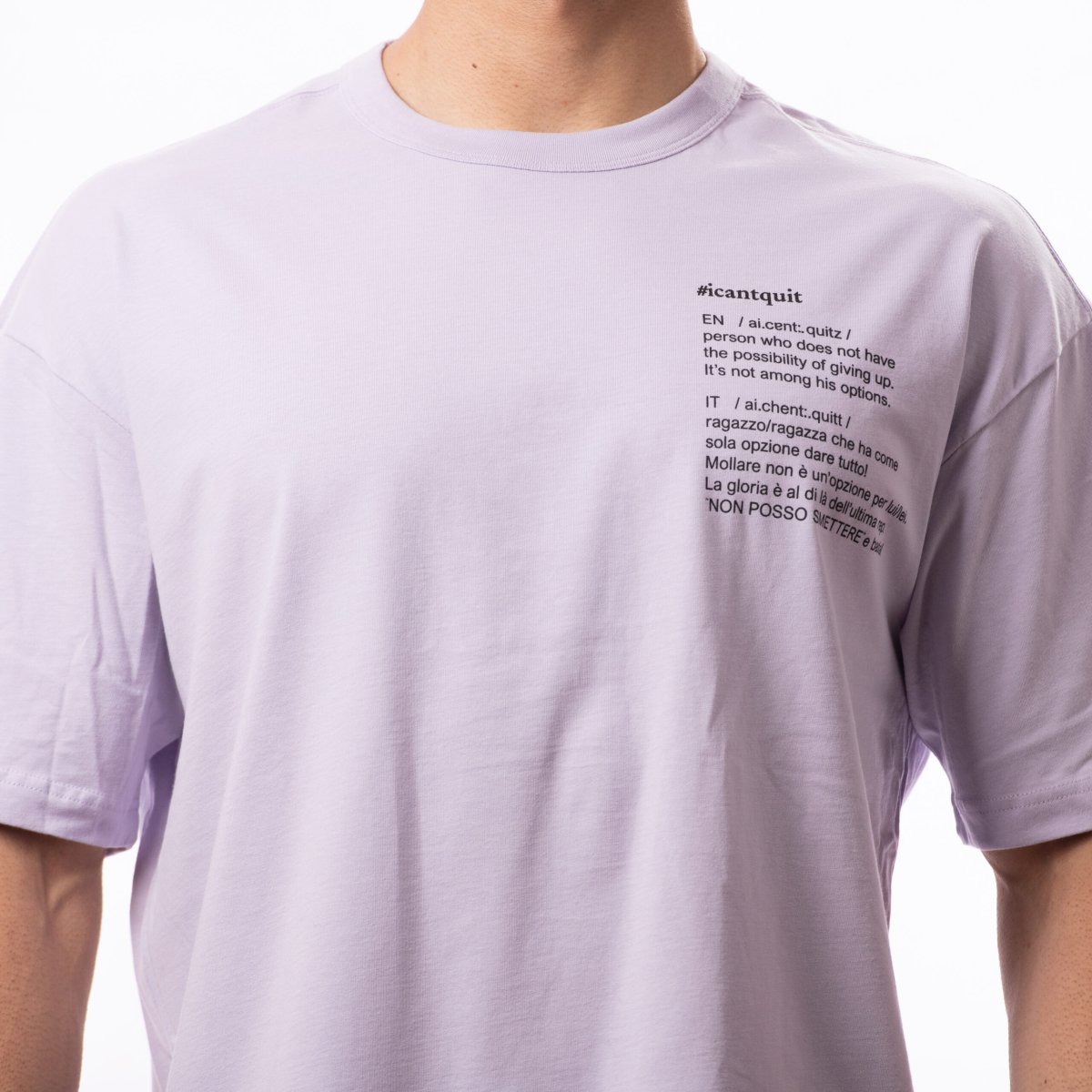 OVERX #icantquit – T-Shirt Loose-Fit - immagine 3