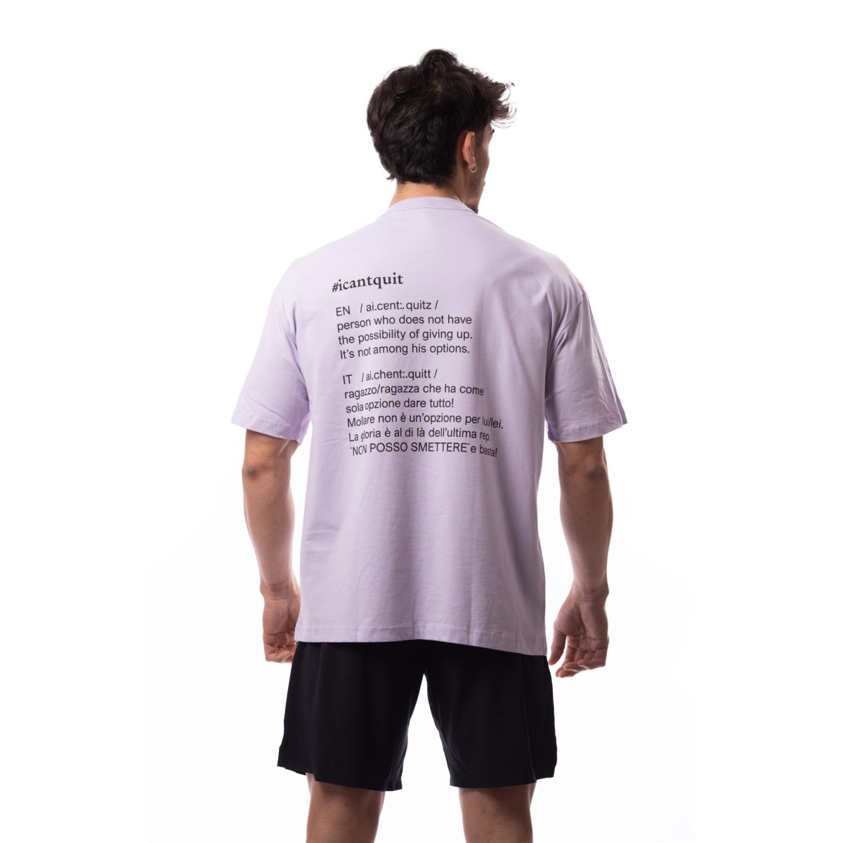 OVERX #icantquit – T-Shirt Loose-Fit - immagine 5