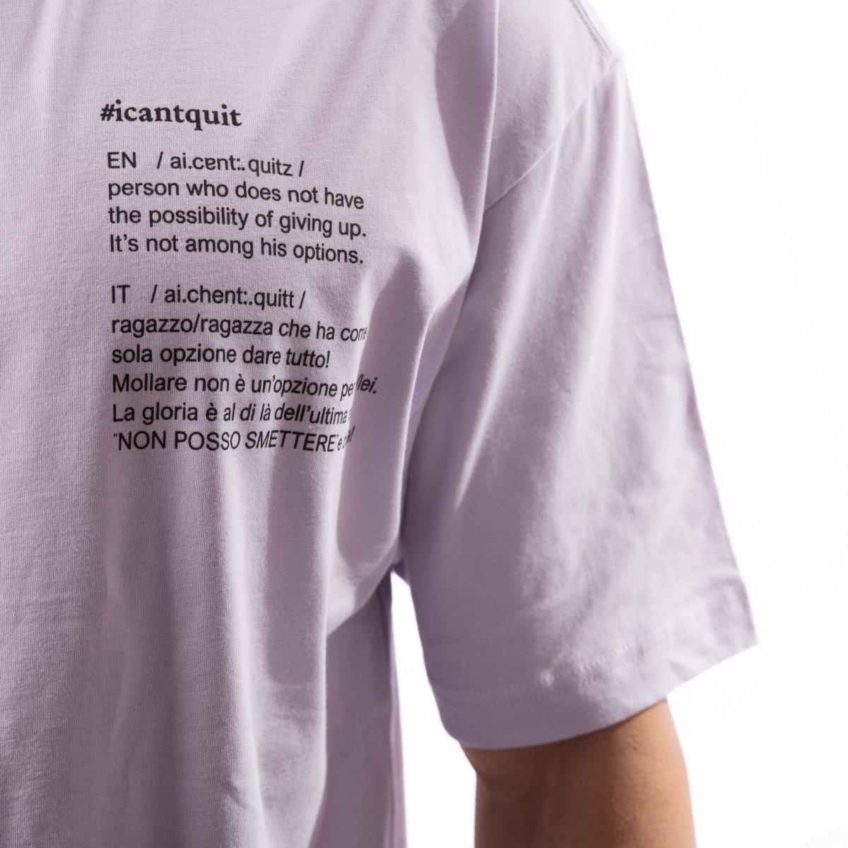 OVERX #icantquit – T-Shirt Loose-Fit - immagine 4