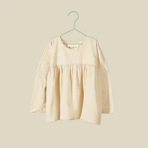 Maglia girocollo color crema