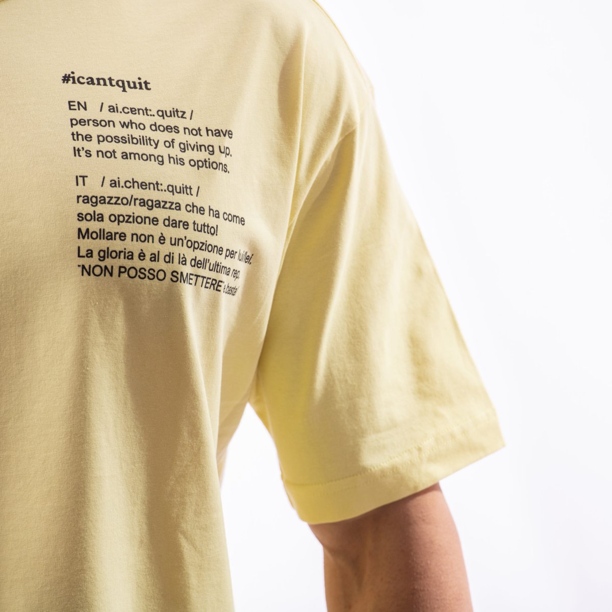 OVERX #icantquit – T-Shirt Loose-Fit - immagine 9