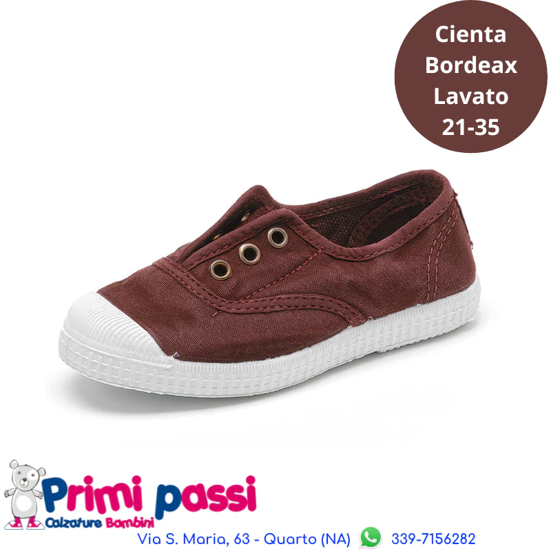 Sneakers Tela - Bordeaux - immagine 2