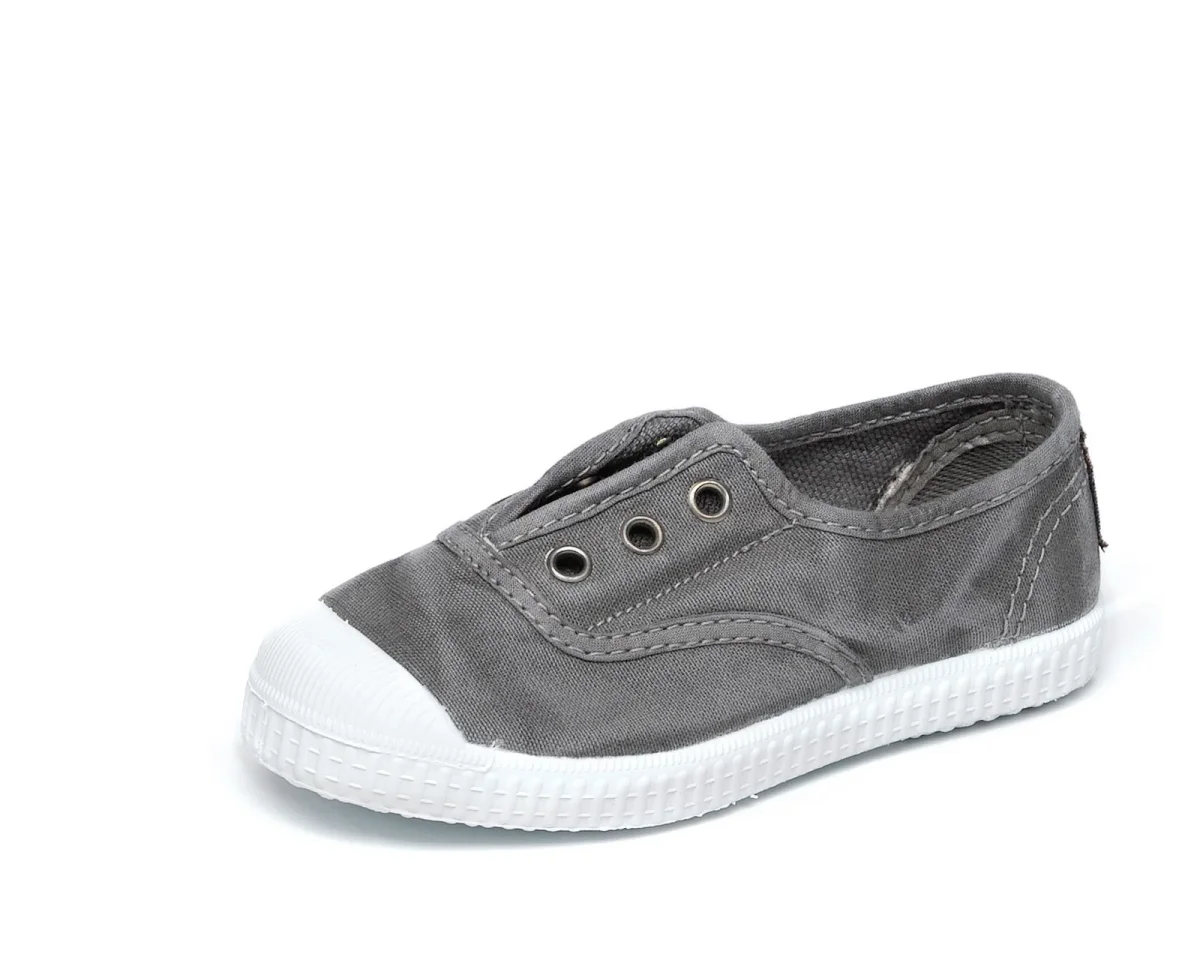 Sneakers Tela - Grigio slavato - immagine 2