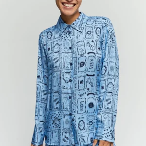 FATE CAMICIA SCIVOLATA IBLUES