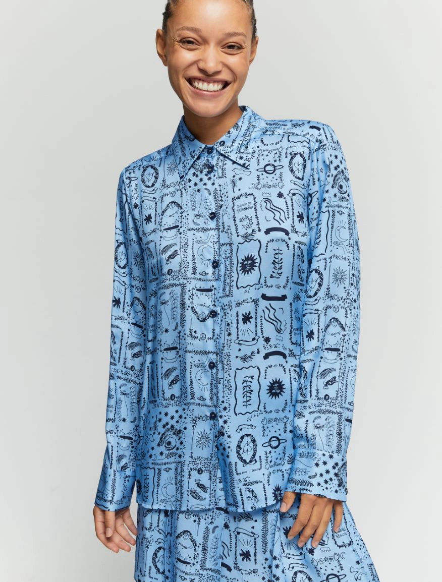 FATE CAMICIA SCIVOLATA IBLUES - immagine 2