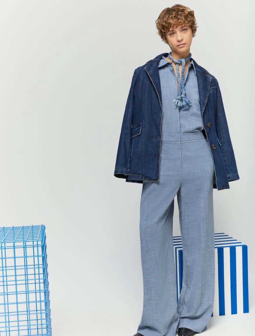 GALLI PANTALONI SVASATI IBLUES - immagine 5