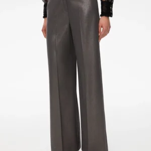 PANTALONI IN LAMÉ ARNES i blues